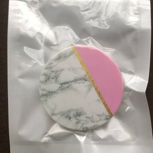 Pink gold marble popsocket (NWOT)